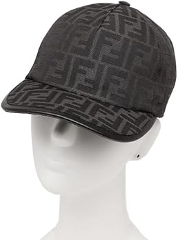 FENDI FFロゴキャップ ブラウン/ブラック フリーサイズ 118882.jpg